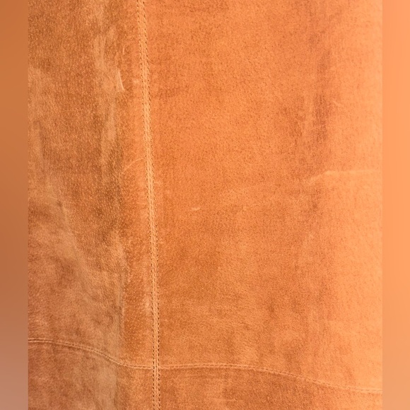 Vintage ‘90s Long Suede Pencil Skirt - Picture 7 of 8